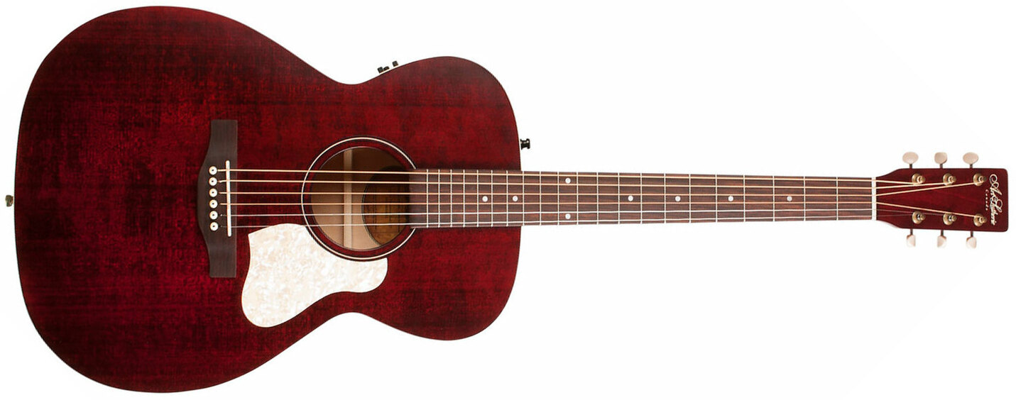 Art Et Lutherie Legacy Concert Hall Qit - Tennessee Red - Guitare Acoustique - Main picture