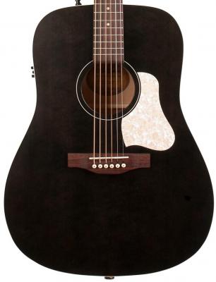 Guitare electro acoustique Art et lutherie Americana Dreadnought QIT - Faded black