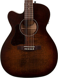 Guitare electro acoustique Art et lutherie Legacy CW Presys II LH - Bourbon burst