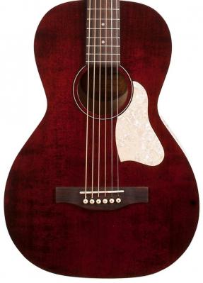 Guitare electro acoustique Art et lutherie Roadhouse Parlor A/E - Tennessee red
