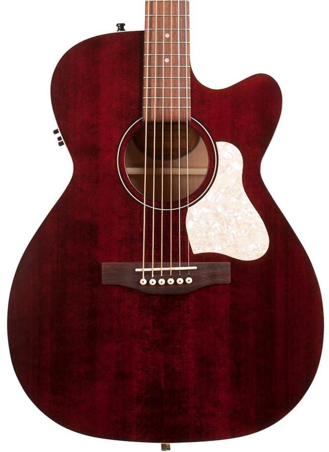 Guitare electro acoustique Art et lutherie Legacy CW Presys II - Tennessee red