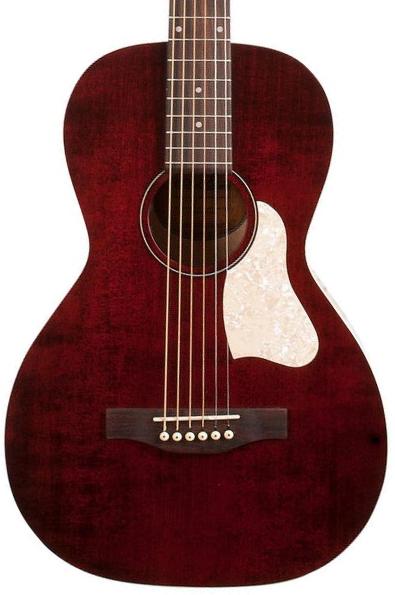 Guitare acoustique Art et lutherie Roadhouse Parlor - Tennessee red
