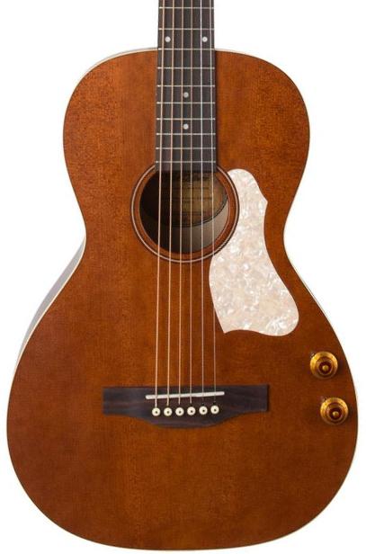 Guitare electro acoustique Art et lutherie Roadhouse Parlor Q-Discrete - Havana brown