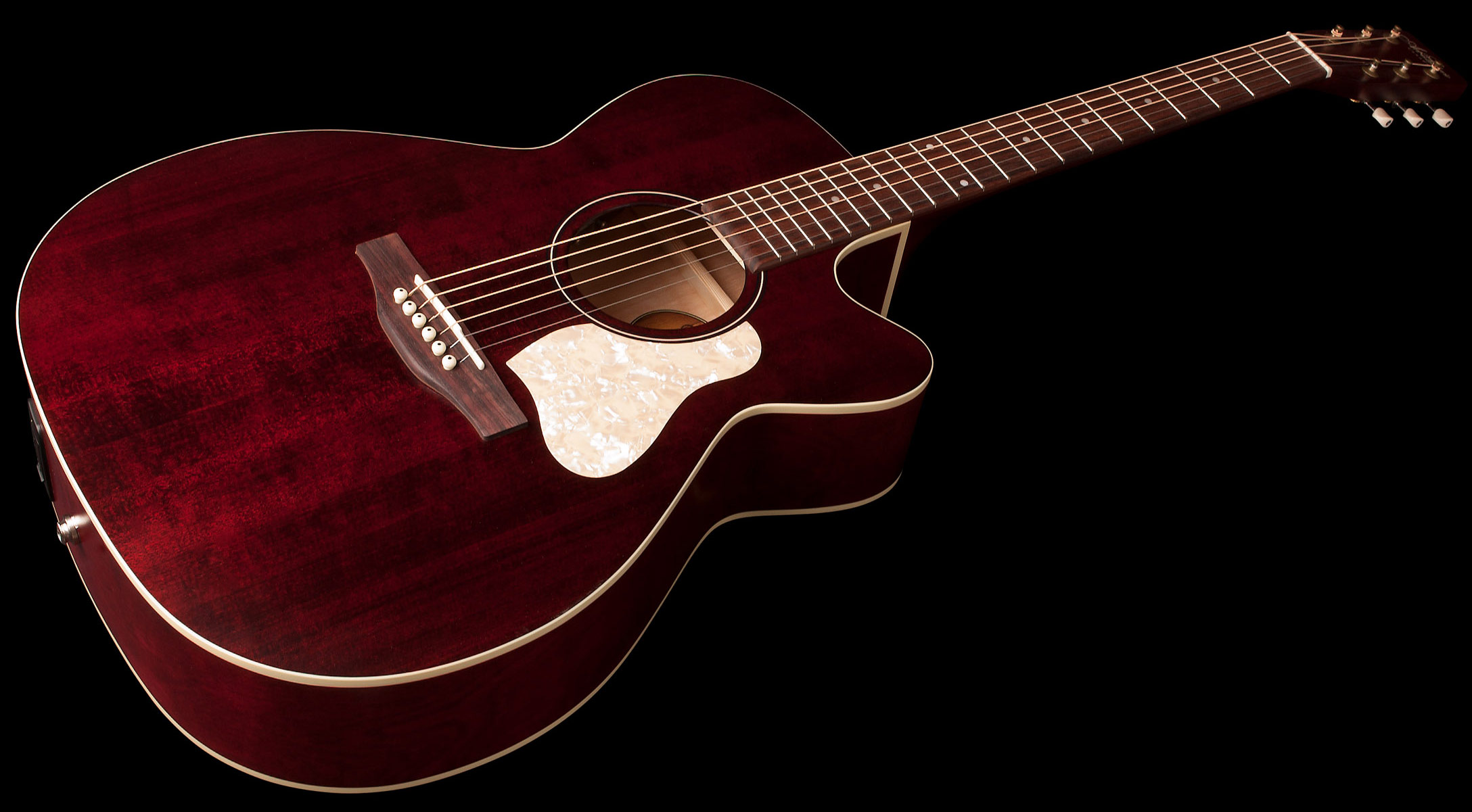 Art Et Lutherie Legacy Concert Hall Cw Qit - Tennessee Red - Guitare Electro Acoustique - Variation 2