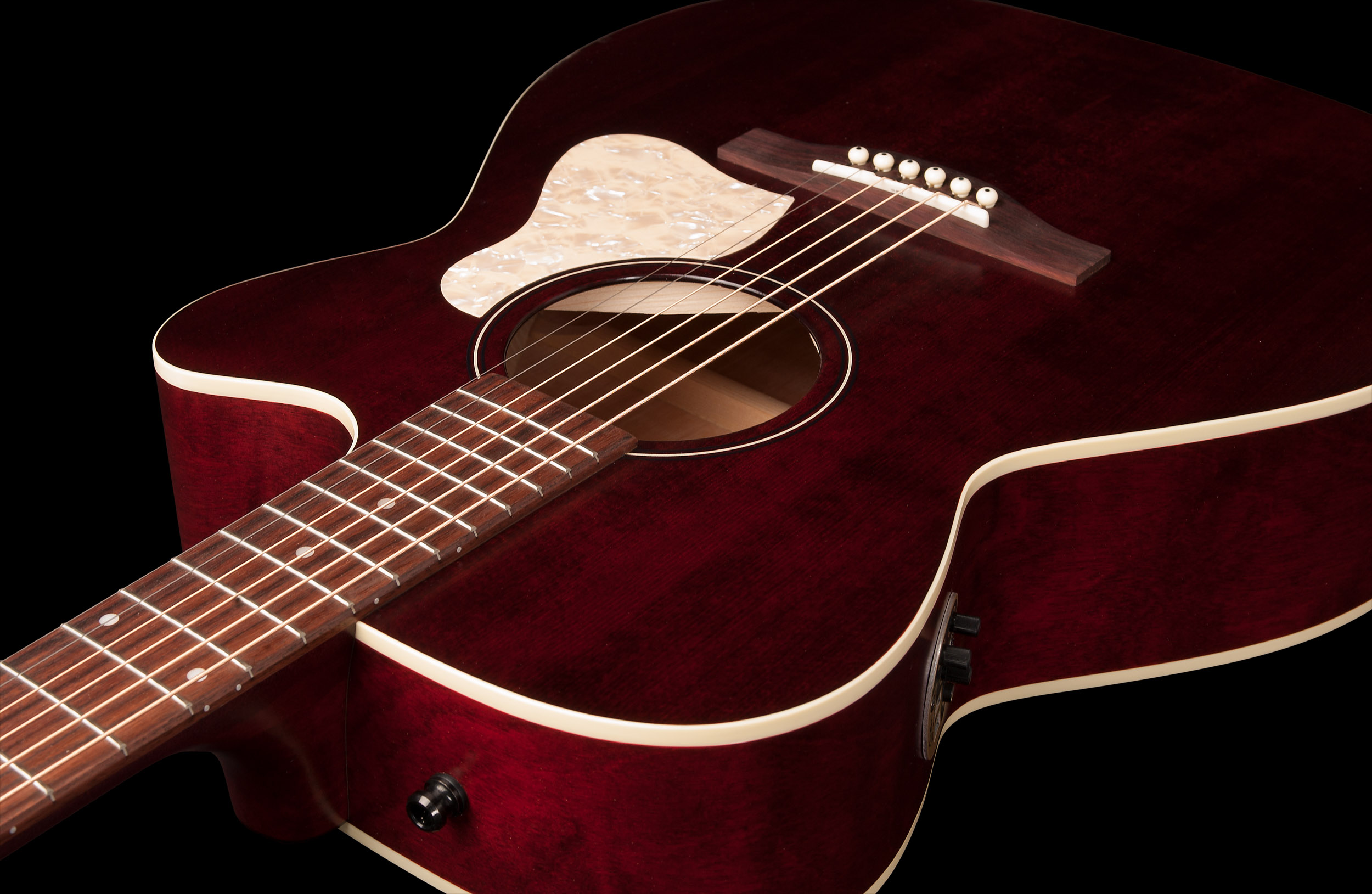 Art Et Lutherie Legacy Concert Hall Cw Qit - Tennessee Red - Guitare Electro Acoustique - Variation 3