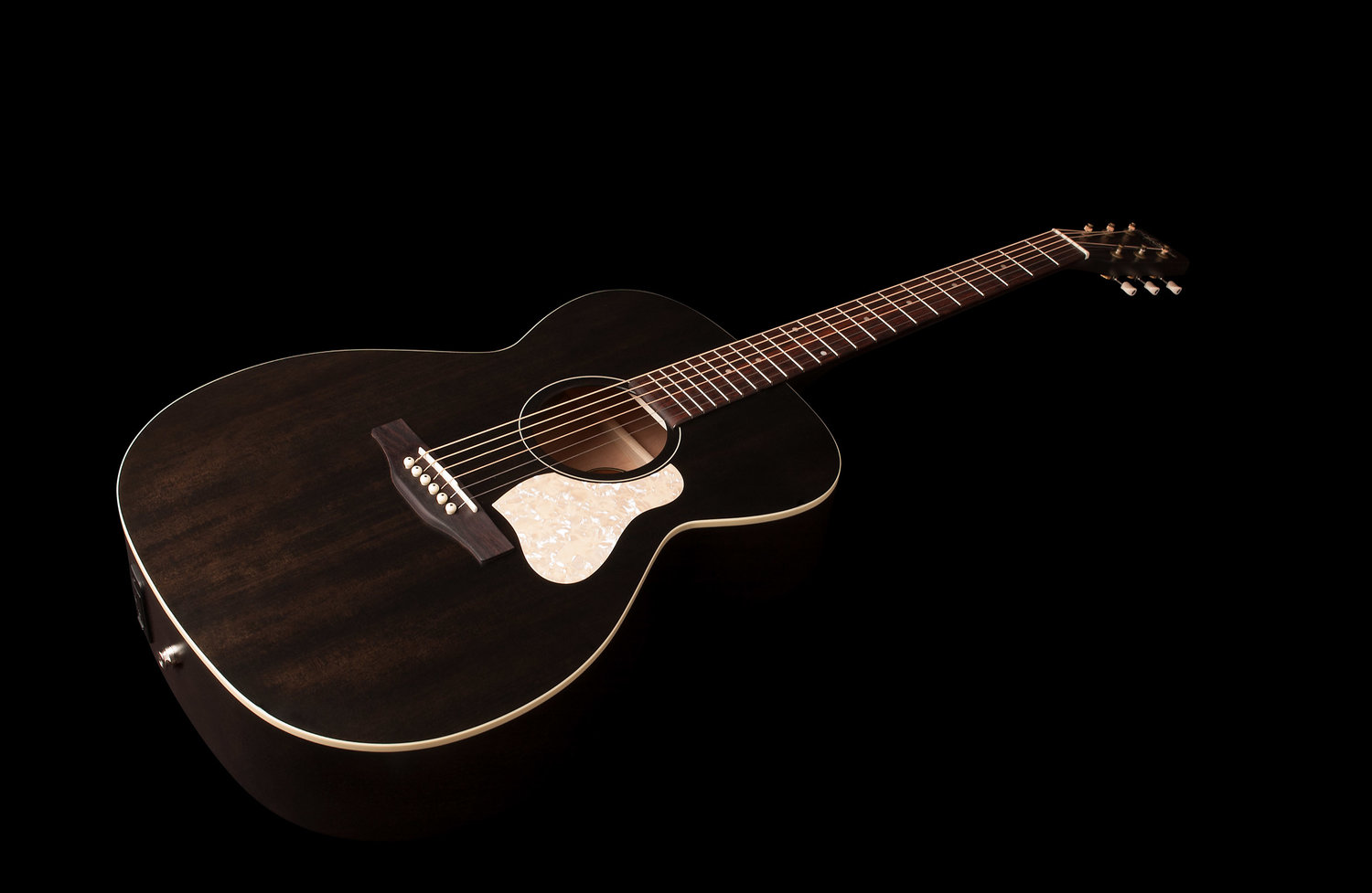 Art Et Lutherie Legacy Concert Hall Qit - Faded Black - Guitare Electro Acoustique - Variation 2