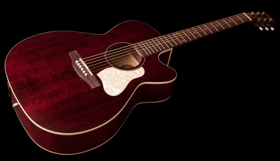 Art Et Lutherie Legacy Cw Presys Ii Concert Hall Cedre Merisier Rw - Tennessee Red - Guitare Electro Acoustique - Variation 2