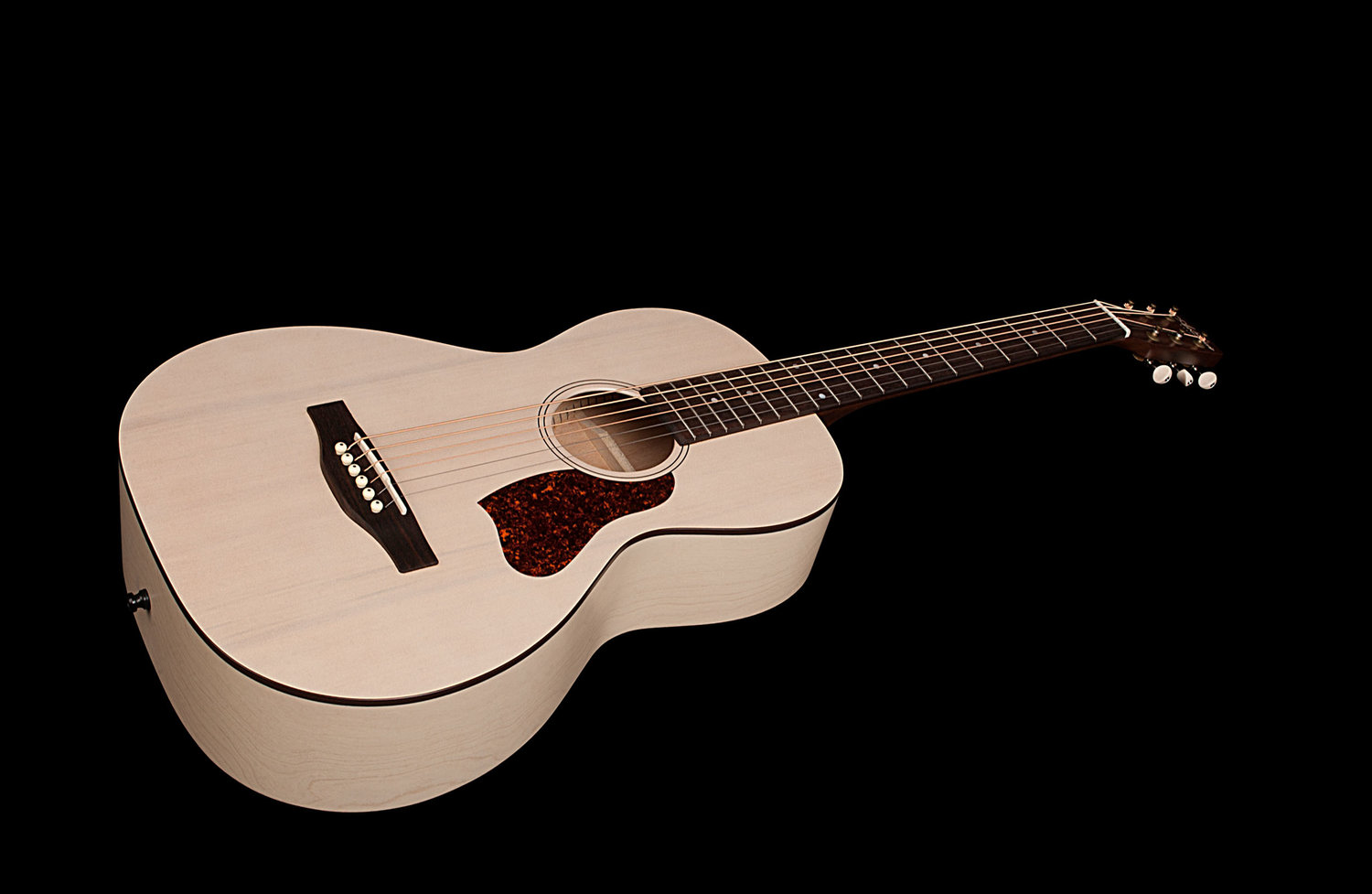 Art Et Lutherie Roadhouse Parlor A/e Epicea Merisier - Faded Cream - Guitare Electro Acoustique - Variation 2