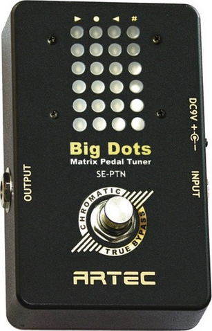 Artec Septn Big Dots Pedal Tuner - Pedale Accordeur - Main picture