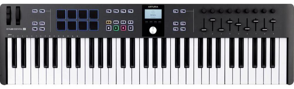 Clavier maître Arturia Keylab Essential MK3 61 BK