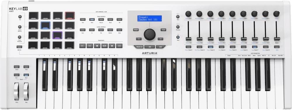 Clavier maître Arturia Keylab MKII 49 WH
