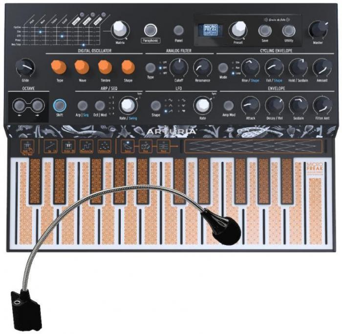 Synthétiseur Arturia MicroFreak + Micro pour Microfreak