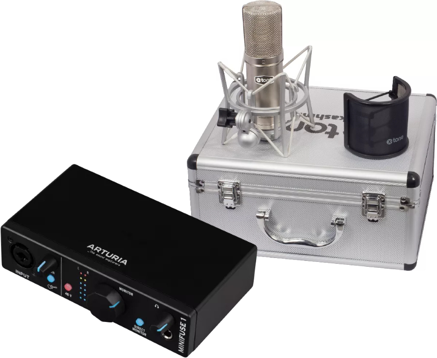Arturia Minifuse 1 Bk  + Micro Studio Kashmir - Pack Home Studio - Main picture