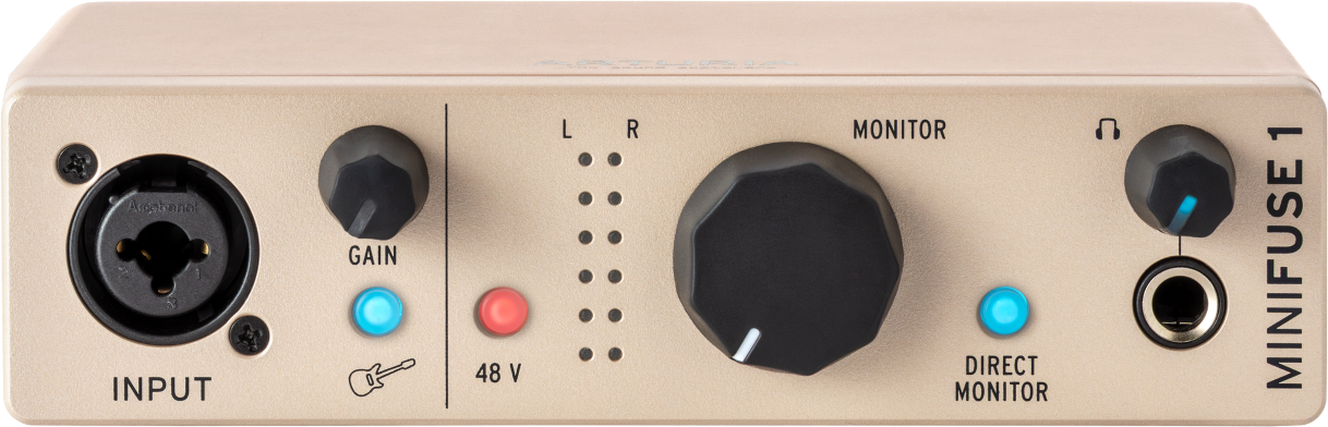 Arturia Minifuse 1 Champagne - Carte Son Usb - Main picture