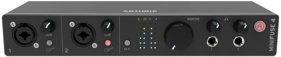 Carte son usb Arturia Minifuse 4 BK