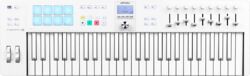 Clavier maître Arturia KeyLab Essential 49 mk3 Alpine White