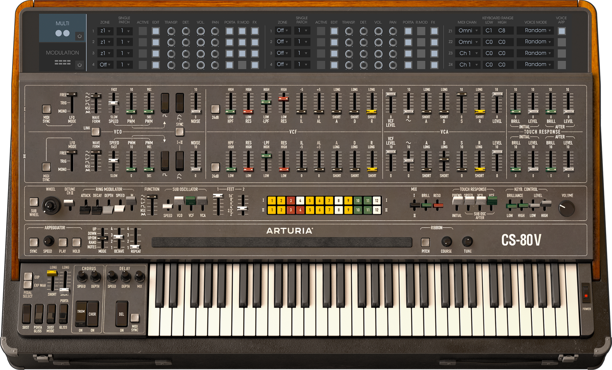 Arturia Cs80v - Instrument Virtuel - Variation 1