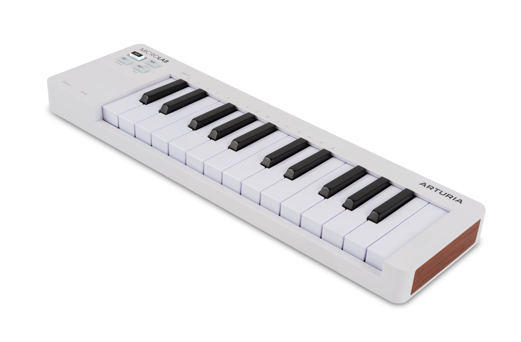 Arturia Microlab Mk3 Blanc - Clavier MaÎtre - Variation 2