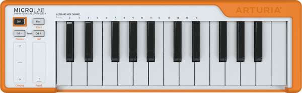 Arturia Microlab Orange Controller-keyboard