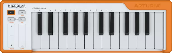 Clavier maître Arturia Microlab Orange