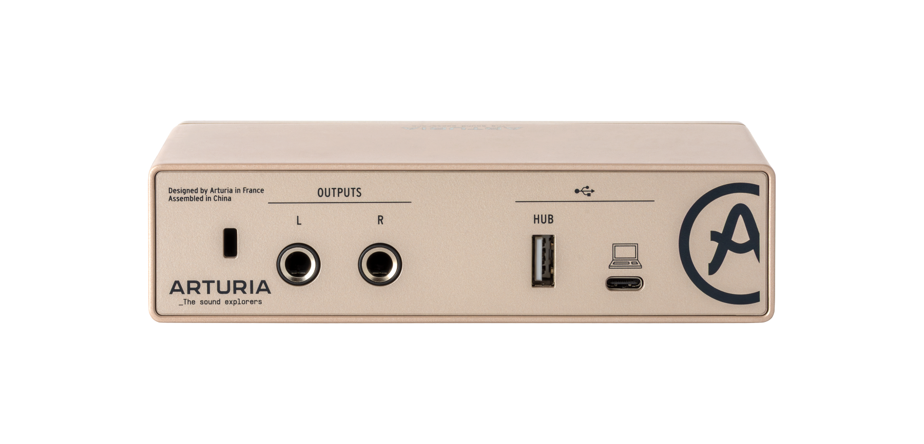 Arturia Minifuse 1 Champagne - Carte Son Usb - Variation 3