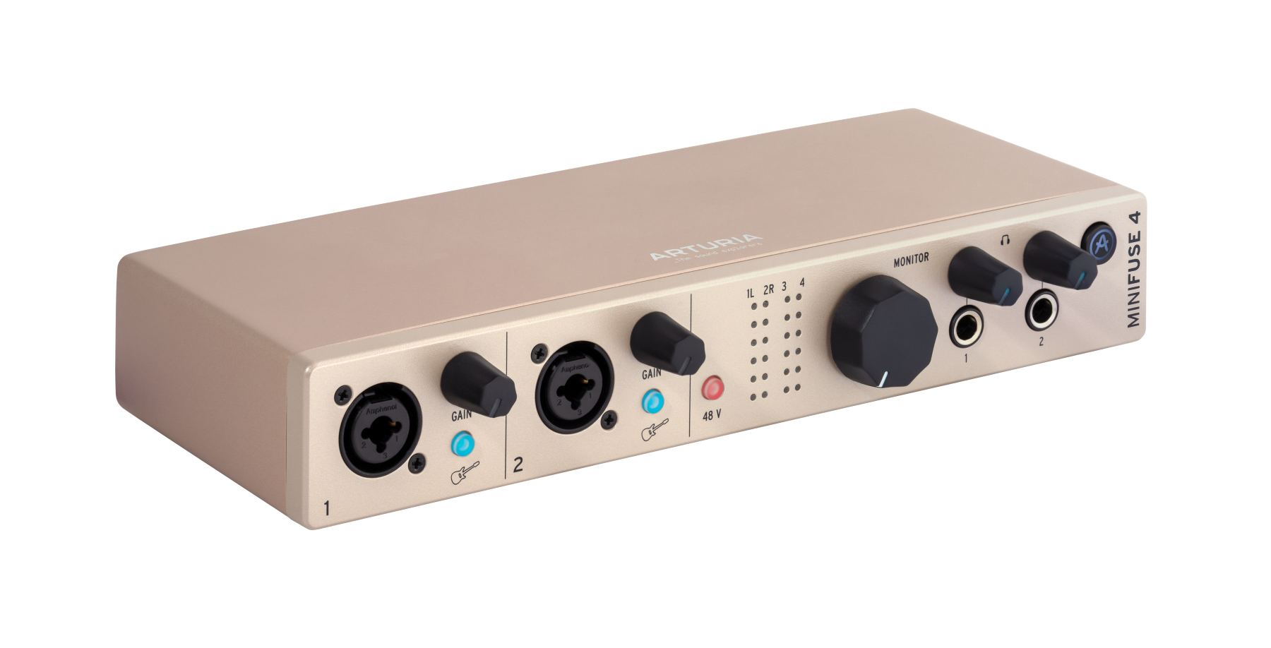 Arturia Minifuse 4 Champagne - Carte Son Usb - Variation 2