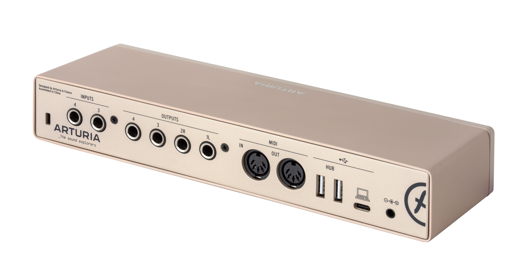 Arturia Minifuse 4 Champagne - Carte Son Usb - Variation 1