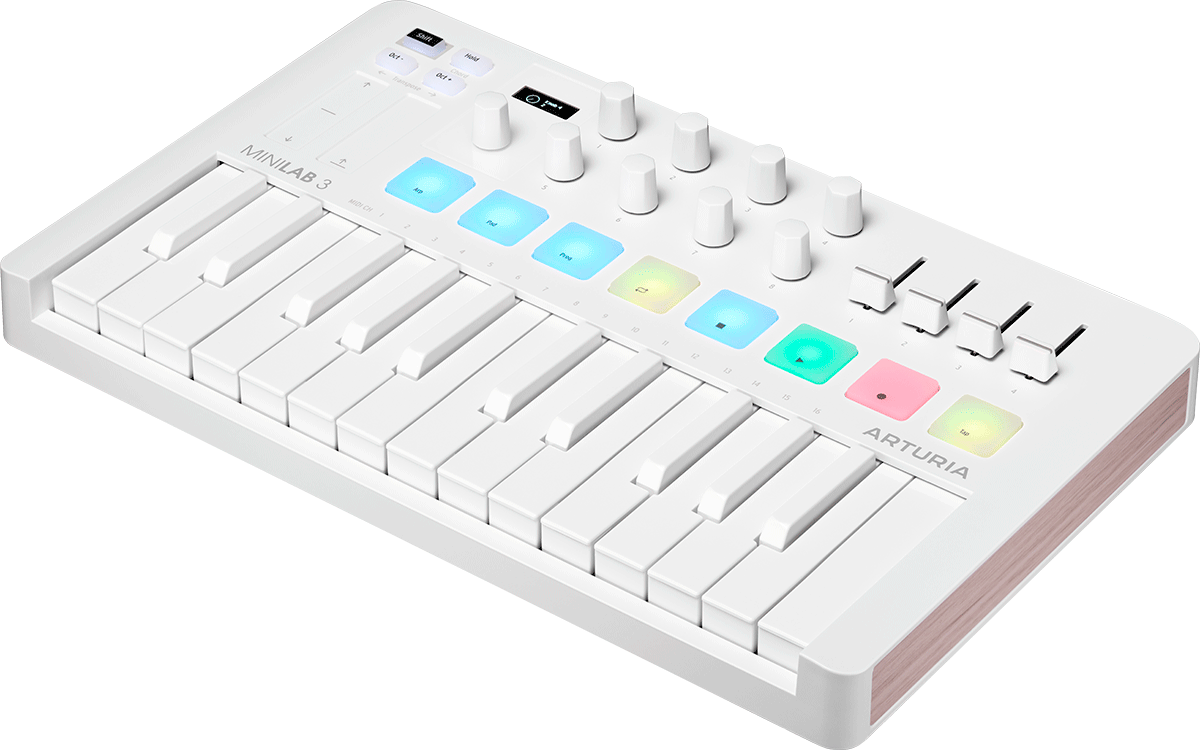 Arturia Minilab 3 Alpine White - Clavier MaÎtre - Variation 3