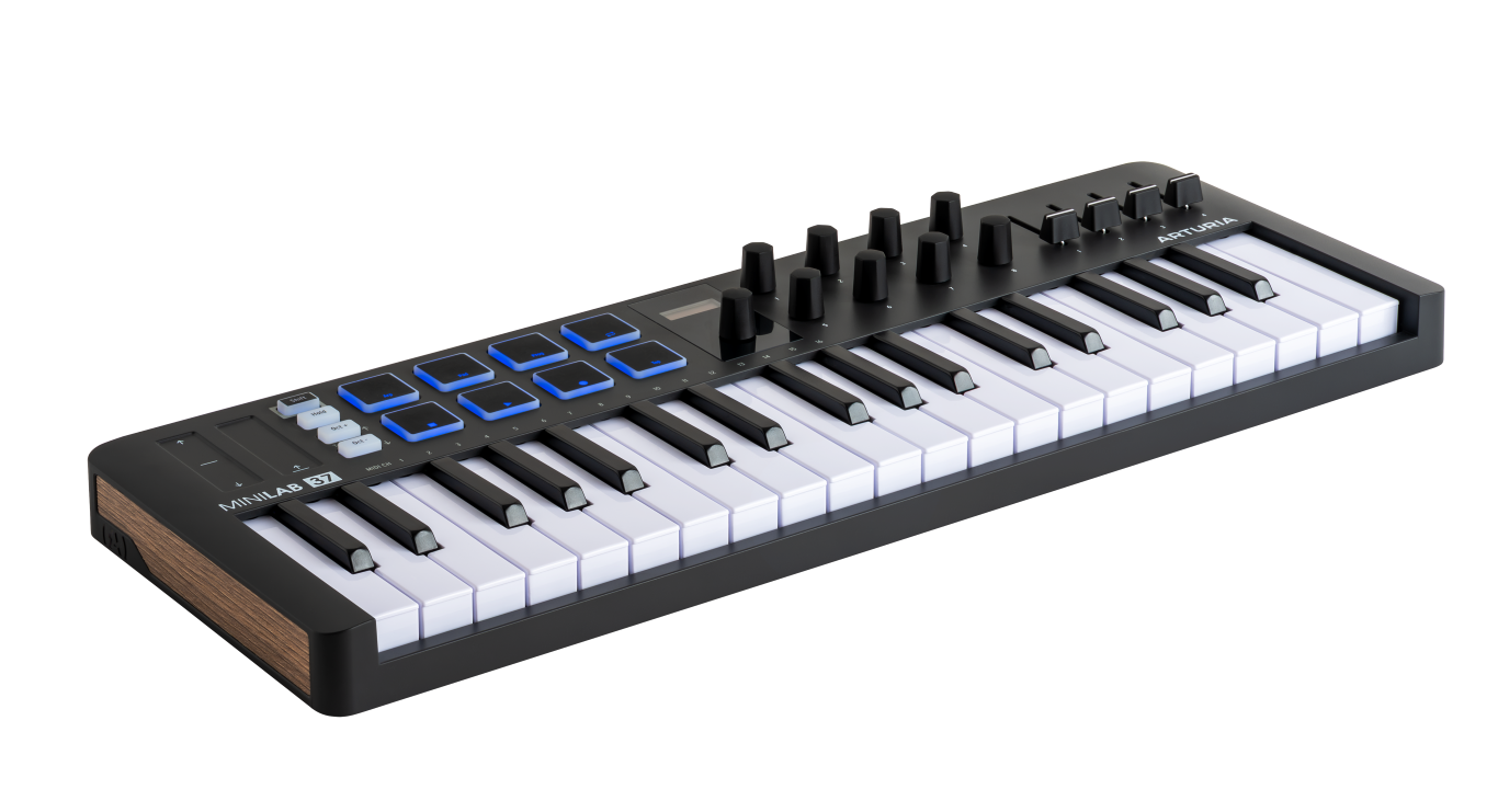Arturia Minilab 37 Mk3 Black - Clavier MaÎtre - Variation 1