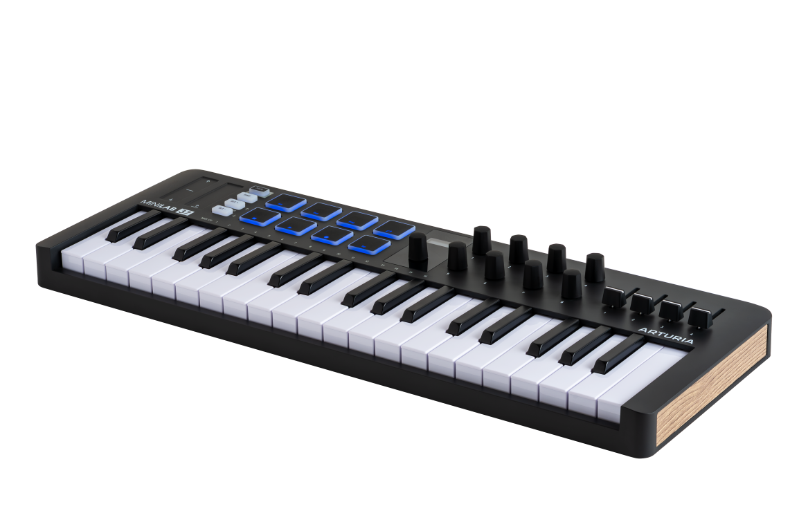 Arturia Minilab 37 Mk3 Black - Clavier MaÎtre - Variation 2