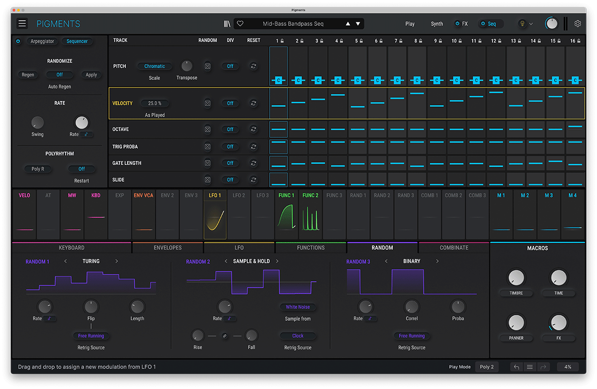 Arturia Pigments 4 Serial - Instrument Virtuel - Variation 7