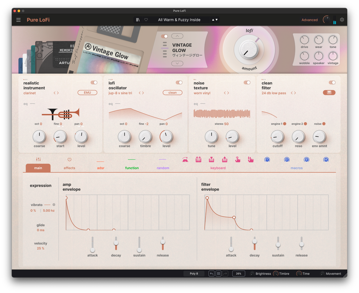 Arturia Suite Instruments V Collection 11 Intro Telechargeable - Plug-in Effet - Variation 11