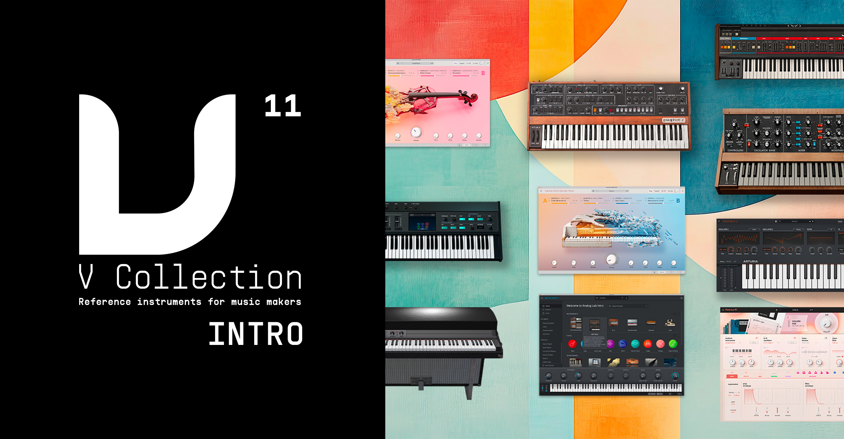 Arturia Suite Instruments V Collection 11 Intro Telechargeable - Plug-in Effet - Variation 1