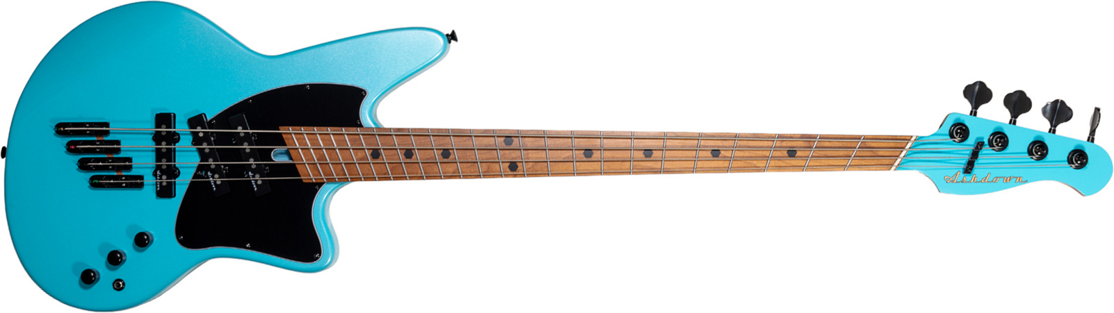 Ashdown The Saint Avant 4c Multiscale Mn - Lambo Metallic Blue - Basse Électrique Solid Body - Main picture