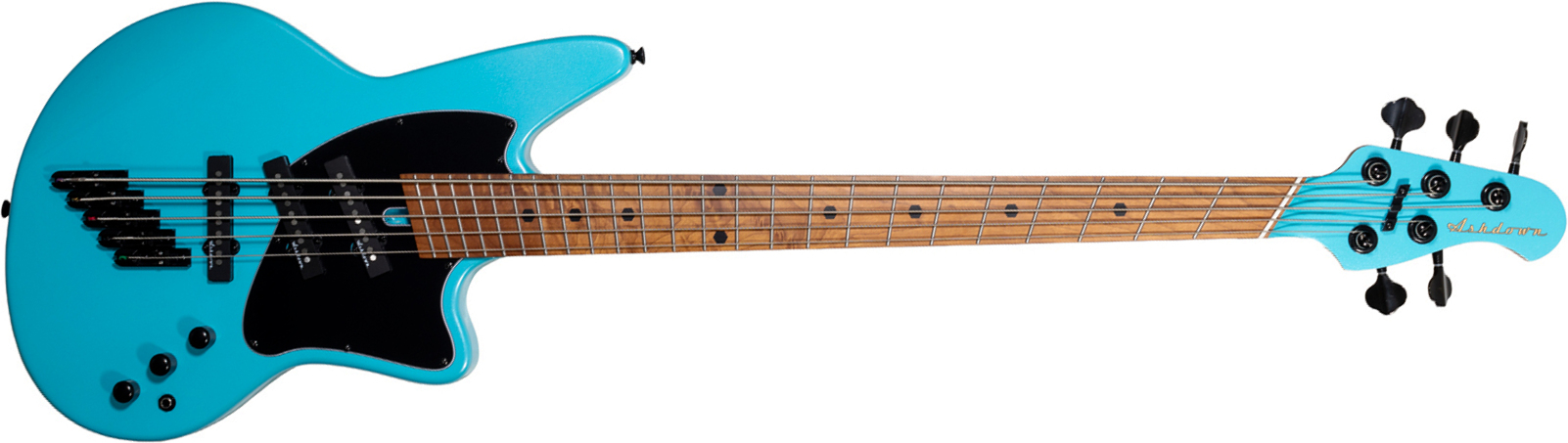 Ashdown The Saint Avant 5c Multiscale Mn - Lambo Metallic Blue - Basse Électrique Solid Body - Main picture