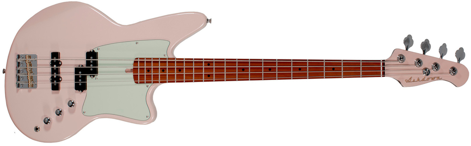 Ashdown The Saint Bass Mn - Shell Pink - Basse Électrique Solid Body - Main picture