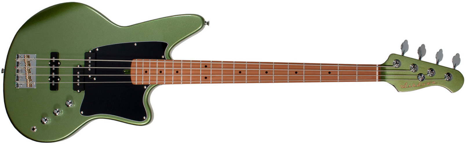 Ashdown The Saint Bass Mn - Onyx Green - Basse Électrique Solid Body - Main picture
