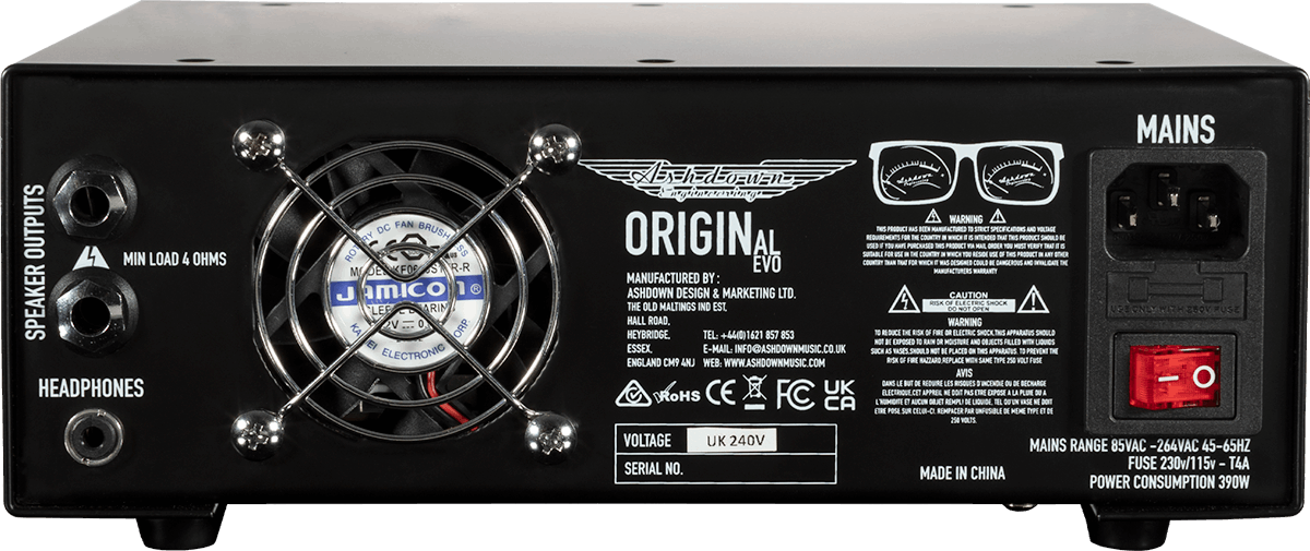 Ashdown Original Evo Head 300w - TÊte Ampli Basse - Variation 1