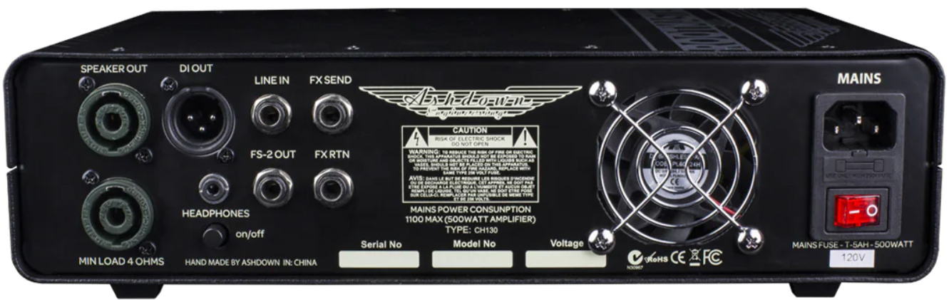 Ashdown Rootmaster Rm 500 Evo Ii Head 500w - TÊte Ampli Basse - Variation 3