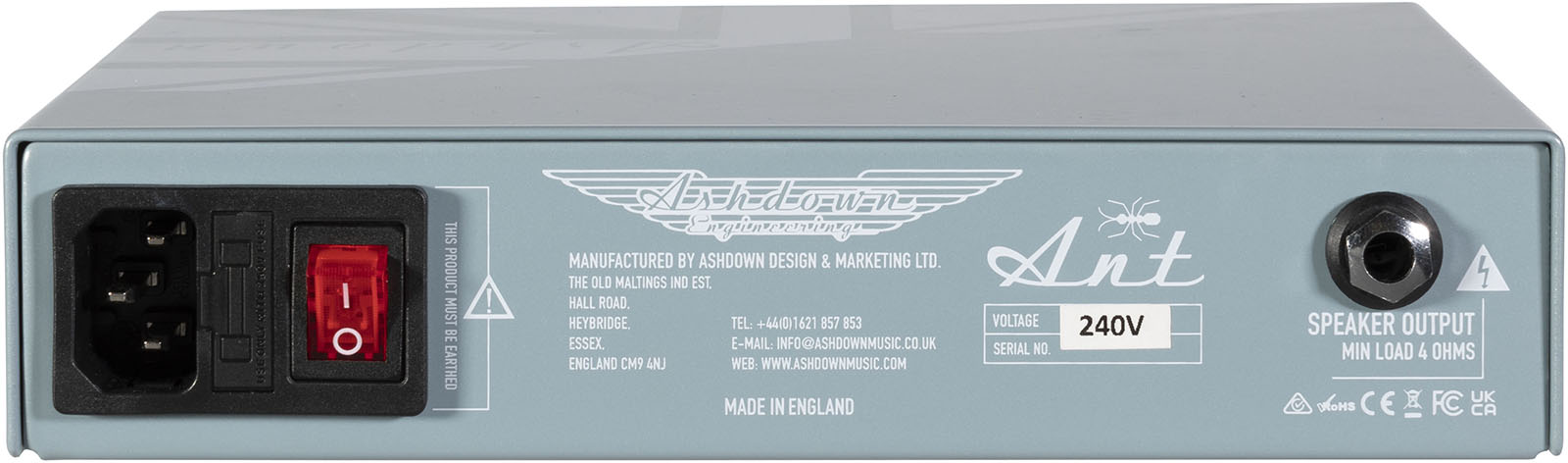 Ashdown Tête D'ampli Basse Pbm 200w Ant - TÊte Ampli Basse - Variation 3