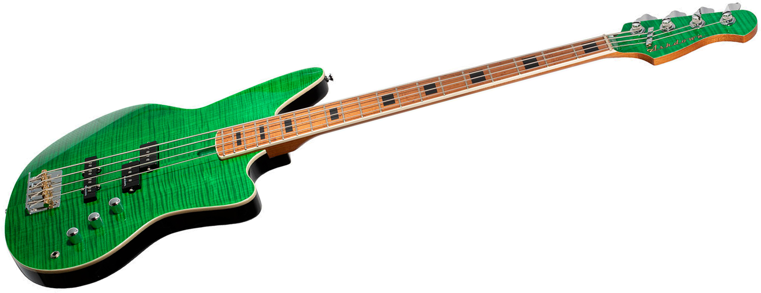Ashdown The Saint Artisan Mn - Verdigris Flame - Basse Électrique Solid Body - Variation 2