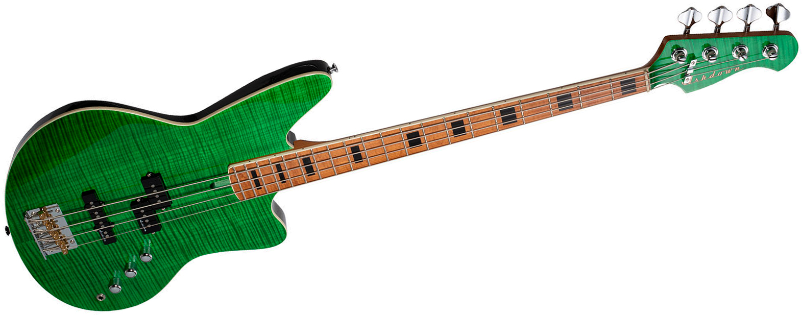 Ashdown The Saint Artisan Mn - Verdigris Flame - Basse Électrique Solid Body - Variation 3