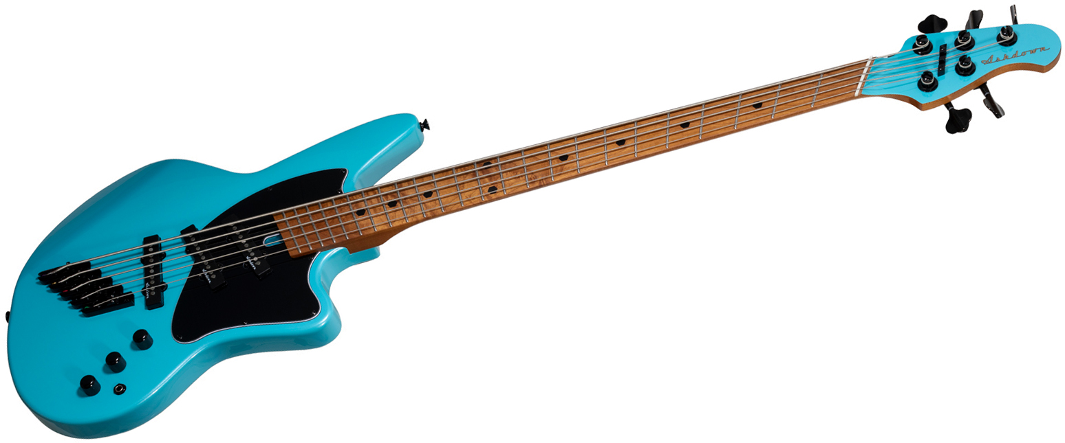 Ashdown The Saint Avant 5c Multiscale Mn - Lambo Metallic Blue - Basse Électrique Solid Body - Variation 1