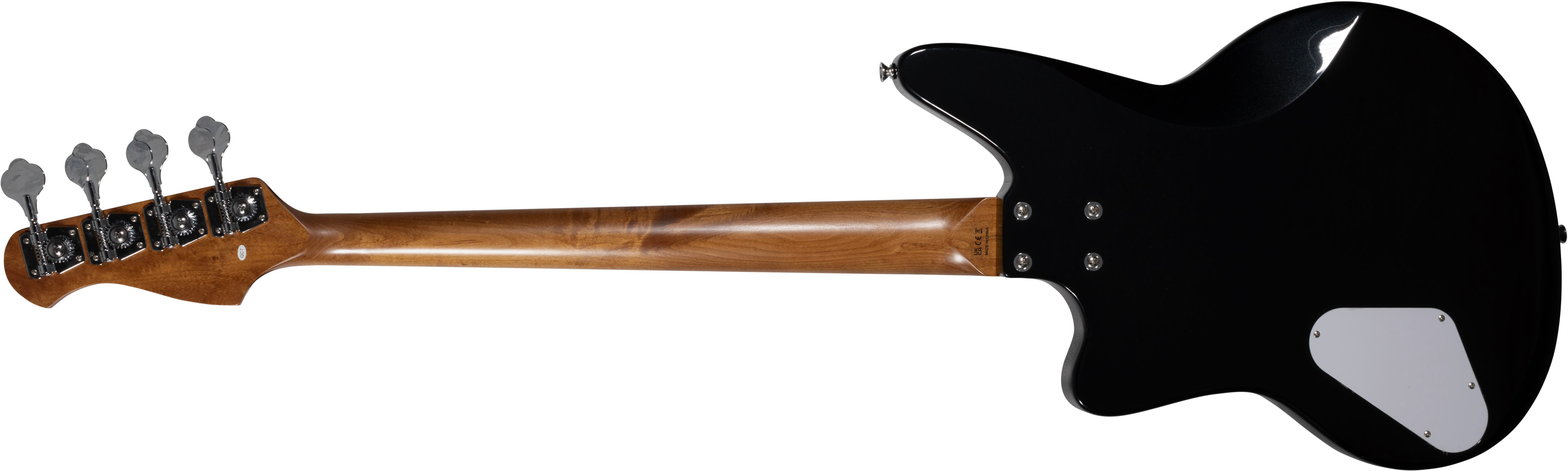 Ashdown The Saint Roasted Lh Gaucher Mn - Gloss Black - Basse Électrique Solid Body - Variation 1