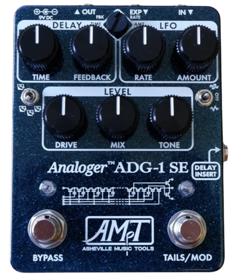 Asheville Music Tools ADG-1 アナログディレイ Asheville Music Tools ADG-1 Analog Delay – effektpedaler.dk