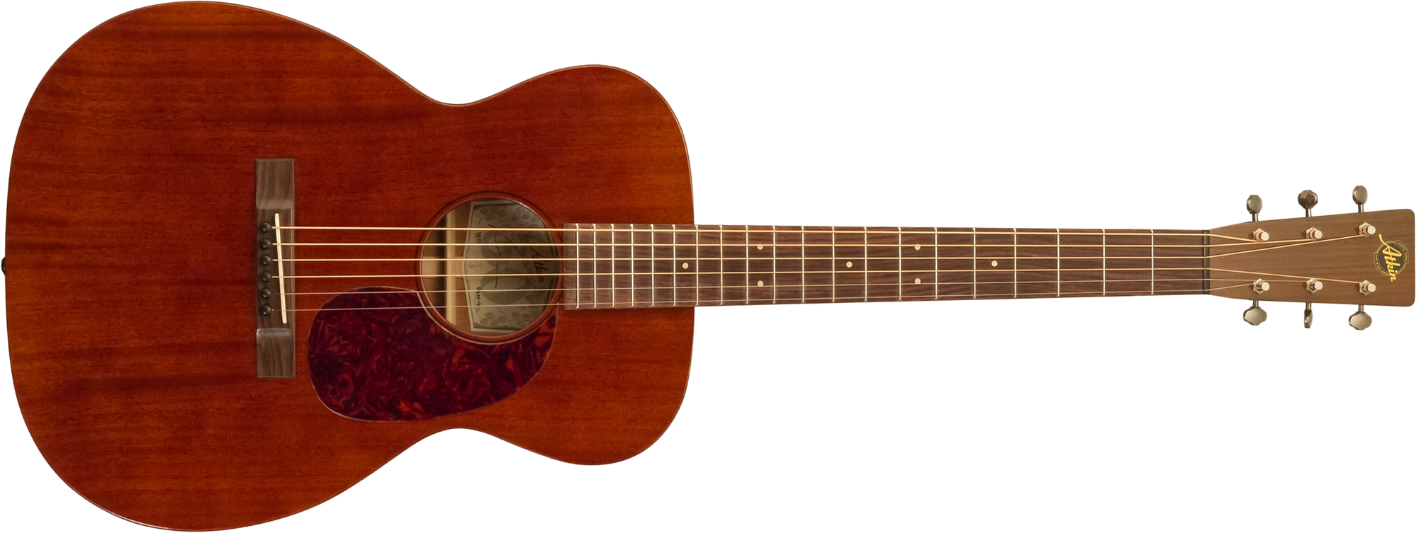Atkin Oo14 Dust Bowl 00 Shsc Tout Acajou Rw #3855 - Natural - Guitare Folk - Main picture