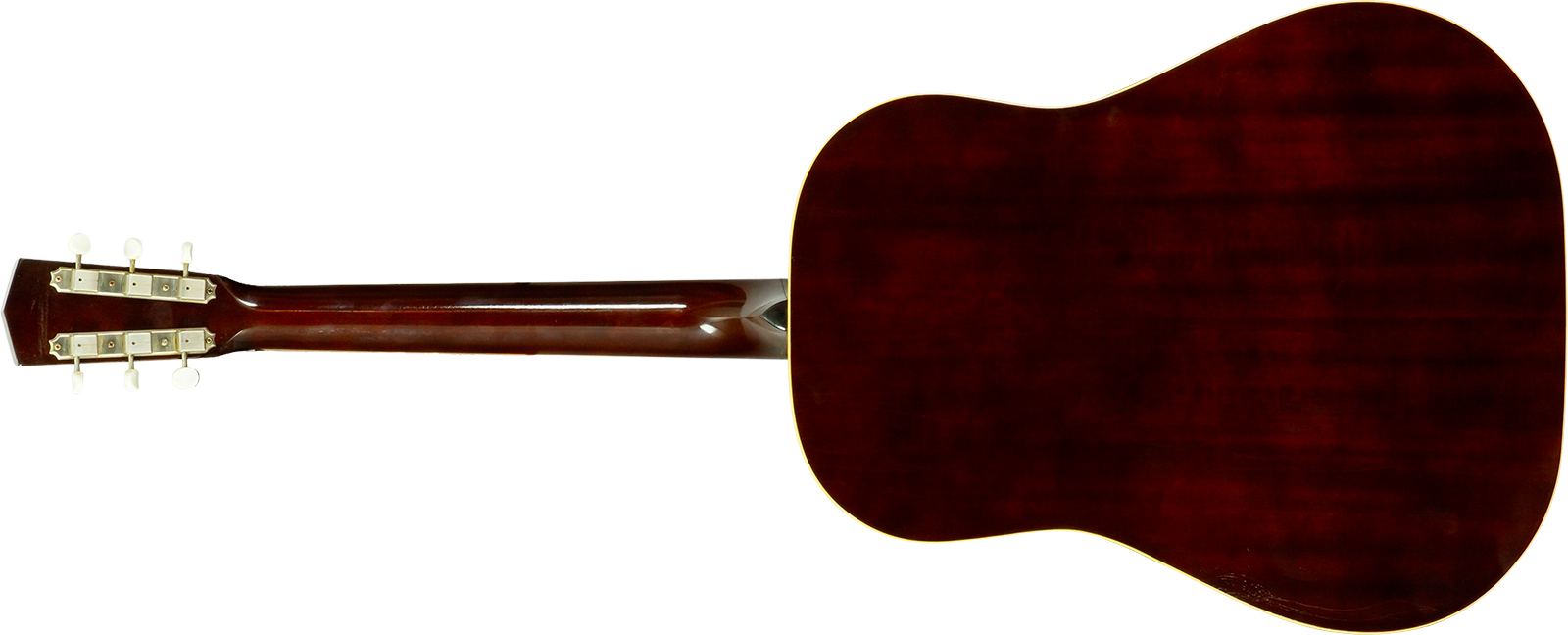 Atkin Custom Shop J43 Dreadnought Shsc Epicea Acajou Rw #4411 - Aged Sunburst - Guitare Folk - Variation 1