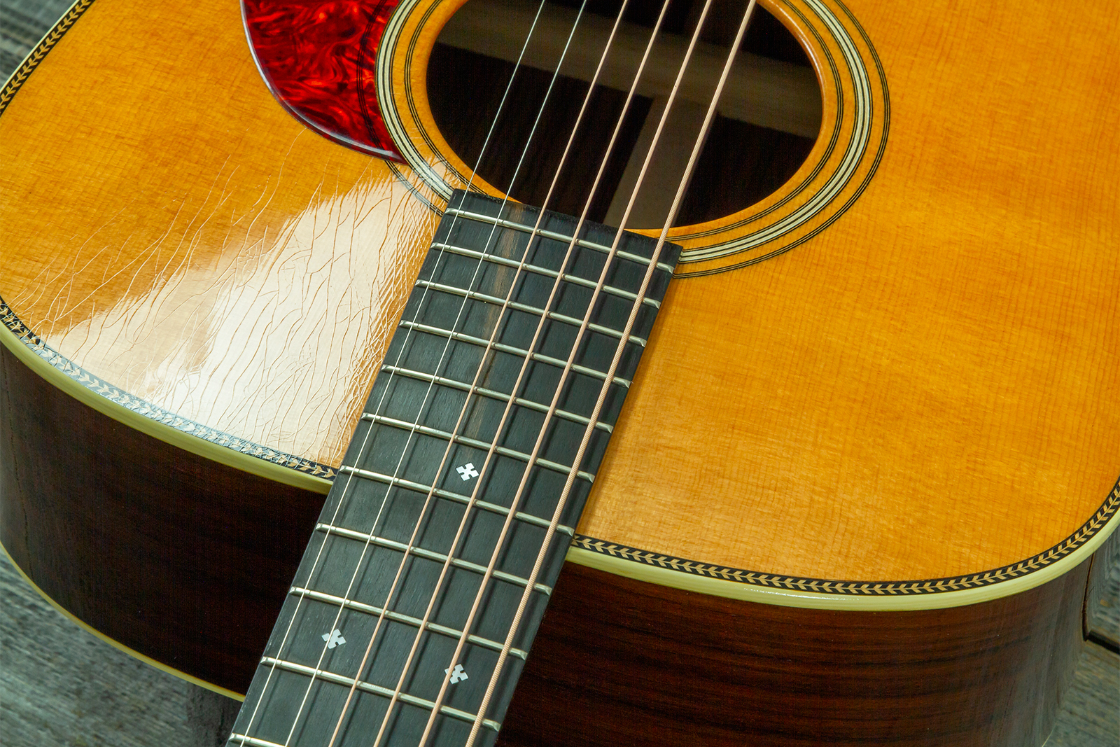 Atkin D37 Dreadnought Epicea Palissandre Eb - Aged Toned Relic Gloss Natural - Guitare Folk - Variation 15
