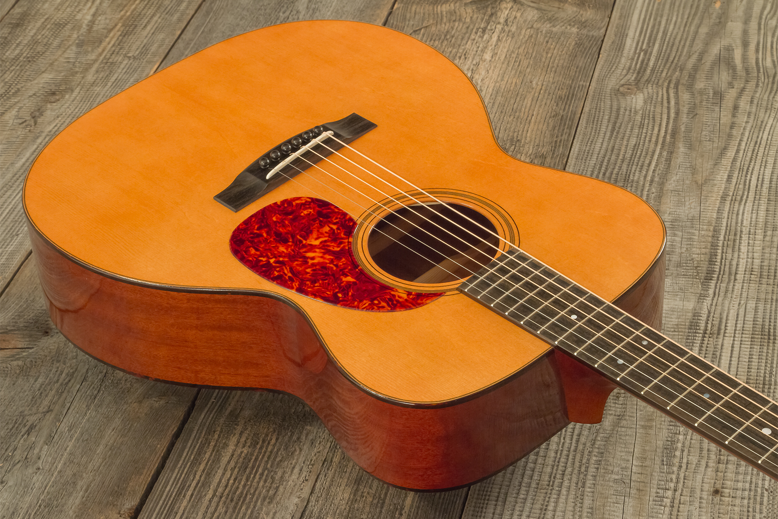 Atkin Essential 000 Shsc Epicea Acajou Eb #3871 - Aged Natural - Guitare Folk - Variation 2