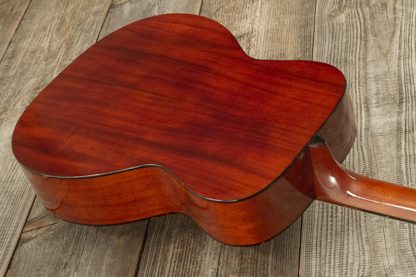 Atkin Essential 000 Shsc Epicea Acajou Eb #3871 - Aged Natural - Guitare Folk - Variation 7
